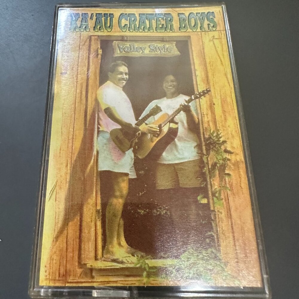 Ka'au Crater Boys Valley Style Cassette 1993 Roy Sakuma Productions Hawaiian Mus